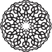Resim Genel Markalar Çiçek Deseni Oto Motor Laptop Duvar Folyo Sticker (Tip 8) 30x30 Cm 