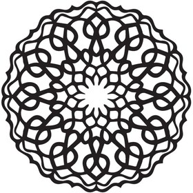 Resim Genel Markalar Çiçek Deseni Oto Motor Laptop Duvar Folyo Sticker (Tip 8) 30x30 Cm 