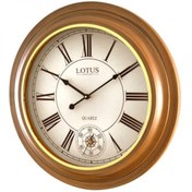 Resim Lotus Lüks Ev Ofis Kafe Otel Lobi Oturma Odası Dekoru Ofis Iş Hediyesi Duvar Saati LINTON 