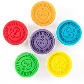 Resim ChildGen Doğal Oyun Hamuru - Eco Cup- 6'lı Ana ve Ara Renkler 6x125 GR 