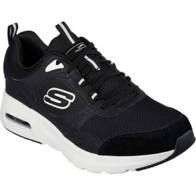 Resim Skechers Siyah - Beyaz Erkek Yürüyüş Ayakkabısı 232646 Bkw Skech-Aır Court Beden: 42.5  | Orijinal 