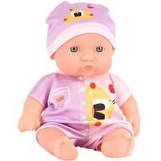 Resim Babydoll My Sweet Love Bebek Mor Pembe Tulumlu 