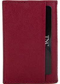 Resim Tamer Tanca Unisex Hakiki Deri Bordo Kartlık 688 4031d Czdn Sk24-25 Bordo Dr Bordo 