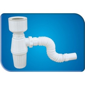 Resim Pisuvar Sifonu Taslı Körüklü 18401 Gama N11.87 