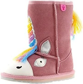 Resim Emu Australia K12408 Magical Unicorn Pale Pink/Rose Pale Çocuk Bot 