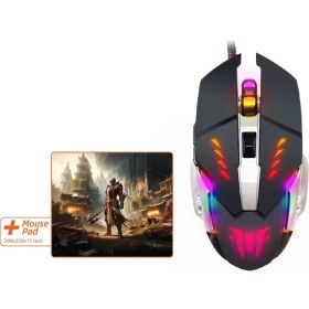 Resim Polosmart Gaming Mouse + Mouse Pad PGS303 
