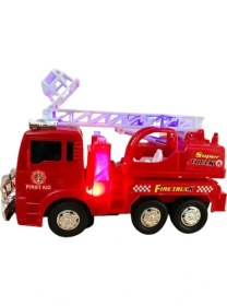 Resim Can Oyuncak Pilli Işıklı Sesli Merdivenli Itfaiye 