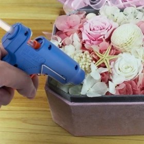 Resim Getittir 60W Silikon Mum Tabancası Büyük ( Lisinya ) 