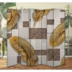 Resim dbsanat Doğa Temalı Özel Tasarım Paravan Room Divider 180 x 200 cm 