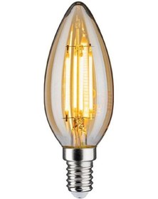 Resim Led Rustik Ampul C35 4w Amber Noas Yl92-1010 Tekli Sarı Işık E14 Rustik Ampul 4 Watt Yok A'dan G'ye 