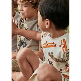 Resim Mayoral Kaykay Baskılı Erkek Çocuk T-shirt 3038 (3038) 