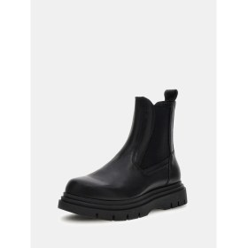 Resim Guess Fergie Erkek Siyah Deri Bot FMFFERLEA10-BLACK 