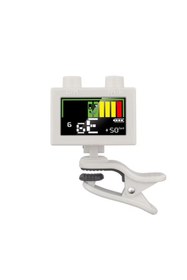 Resim Cherub WST-570LI Şarj Edilebilir Beyaz Akort Cihazı Tuner 