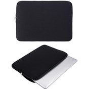 Resim 14" Laptop Notebook Kılıfı 13.3 ve 14 Inc Notebooklarla Uy Siyah 