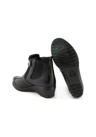 Resim Forelli 25652-K Zenne Siyah Deri Halluks Comfort Bot Siyah 