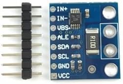 Resim Ina226 Voltaj Akım Güç Izleme Modülü 16 Bit Iıc Haberleşme 