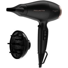 Resim Rowenta CV6930 Compact Pro+ AC Motor 2200 Watt Saç Kurutma Makinesi - Siyah 