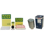 Resim Opel Corsa D 1.3 Euro 4 Periyodik Bakım Seti Mann 06-08 Model Arası 