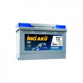 Resim İnci 12 V 75 Ah Amper EFB Max Tigris 750 A EN Akü Start Stop Akü 