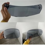 Resim Chuangyinshop Hjc Hj33 I90 Motorcycle Visor Lens Replacement Light Black Day Night One Size 