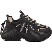 Resim Pierre Cardin Siyah Yüksek Taban Kadın Spor Ayakkabı PCI-11131 G 