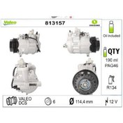 Resim Valeo Klıma Kompresoru W203 00 07 Cl203 02 08 C209 02 09 C219 02 10 W211 02 08 W220 02 05 Vıto W639 03 14 