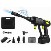 Resim Hegı Yüksek Basınçlı Çift Akülü Araba Yıkama Makinesi 26385 