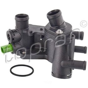 Resim TOPRAN 111175001 Termostat Yuvası-Komple (VW Polo 00-02 Seat Ibiza 99-02) Ahw-Afk-Aua 