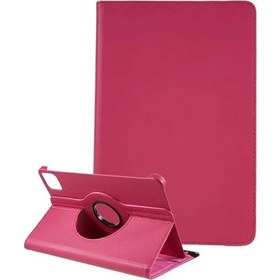 Resim Khayra Pad 6 Dönebilen Standlı Kılıf - Pembe Koyu Pembe Koyu 