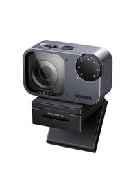 Resim 1/2" Sensörlü Ugreen Finecam Pro 4k Web Kamerası, Aı Çerçeveleme, Aı Hareket Kontrolü, 7 Filtre Seçeneği, Aı Gürültü Azaltma, Pdaf Otomatik Odaklama, Canlı Yayın İçin Pc Kamerası, Video Konferans, Yakınlaştırma, Switch 2 
