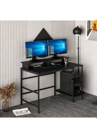 Resim Minarmobilya Minar Greta Çalışma Masası Modül2 - Mat Siyah 