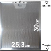 Resim Beko Uyumlu Adv 9890 Ei Davlumbaz Filtresi Aspiratör Filtre 9189387004 
