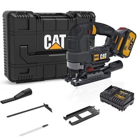 Resim Cat DX51 18 V / 4.0 Ah Li-ion Tek Akülü Profesyonel Kömürsüz Dekupaj Testere 