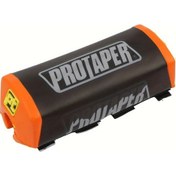 Resim Turcoshop11 Profesmotor Off-road Motorcycle Handlebar Göğüs Koruyucu Turuncu Sünger Bar Koruma 