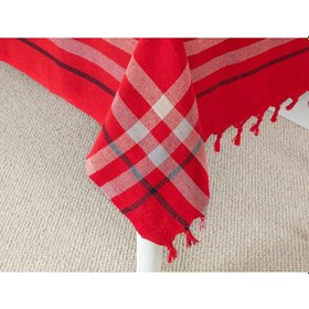 Resim Madame Coco Brigitte Masa Örtüsü 1kmaor0578150x150cm-kırmızı 