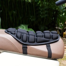 Resim Fochsia 1 Adet Evrensel Motosiklet Sırt Desteği Kaymaz Ve Nefes Alabilir 