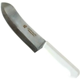 Resim Bursa Paslanmaz Kaymak Bıçağı 18 Cm, Plastik Sap Çok Renkli 
