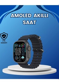 Resim Diğer Amoled Ultra Akıllı Saat 15 Gün Batarya Güçlü Ekran 