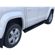 Resim Volkswagen Amarok 2010-2017 Off Road Yan Basamak (Dragos Plus) Siyah AQM4WD 