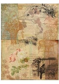 Resim Cadence Pirinç Dekopaj Kağıdı Model 73 