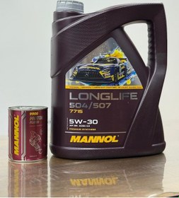Resim Mannol 5W-30 Longlife 504/507 Motor Yağı Ve Motor İç Temizleyici 