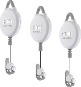 Resim KIWI design VR Kablo Yönetimi, 3 Paket VR Makara Sistemi - Beyaz 