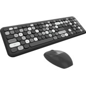 Resim Mofii Renkli Kablosuz Klavye ve Mouse Seti (Yurt Dışından) 