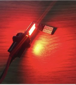 Resim T10 Kırmızı Led Ampul 24 Smd Canbus 