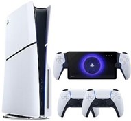 Resim Sony Playstation 5 Slim CD'Li 1 TB İthalatçı Garanti + 2 Kol + Portal Oyun Konsolu 