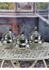 Resim 3 Lü Sivri Bakır Baharatlık Bakır 