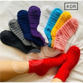 Resim Soytemiz Kadın Havlu Kışlık Patik Çorap 4 Çift Mydea Çorap Diğer 