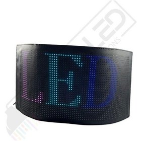 Resim Bluetooth Lu Telefon Kontrollü S3232 Flexible Matrix Led Ekran 5v 230 187mm Panel 