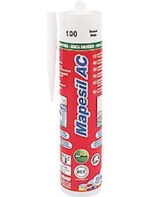 Resim Mapei Mapesil Ac Beyaz Küf Dayanimli Silikon Mastik 
