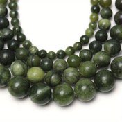 Resim 6/8/10MM Doğal Taş Kanada Jasper Güney Jade El Yapımı Boncuklar Mücevher Yapımı Aksesuarları 6/8/10Mm-Çeşitli Boyutlar, Parlak Güney Jade Jasper Doğal Taş Boncuklar, Çeşitli DIY Kolye, Bileklik & Küpe Aksesuarları Mücevher Yapımı, Moda Romantik Hediye 